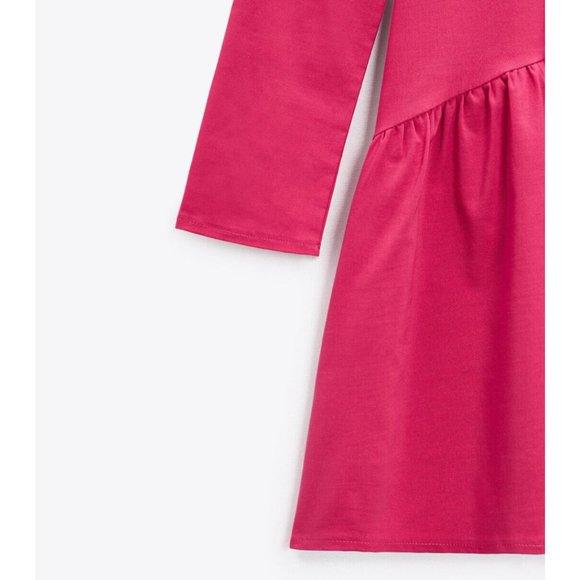 NWT ZARA VOLUMINOUS  DRESS Pink Oversize  5580/462 Pink - Picture 7 of 10